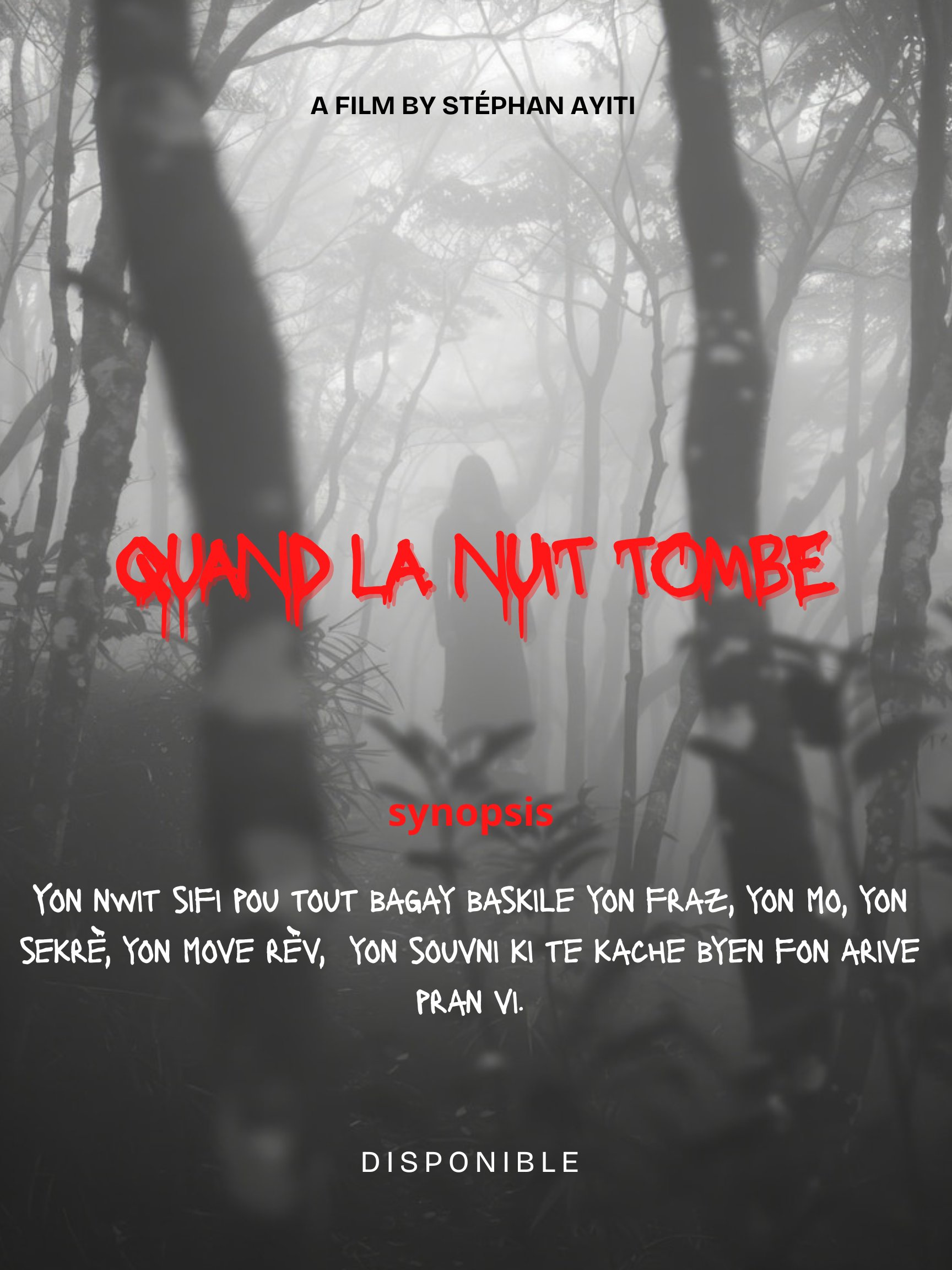 Parfois nous vivons des choses uniquement la nuit apparaissent.